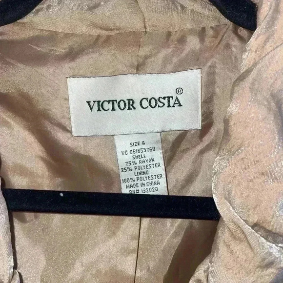 Victor costa blouse - Picture 2 of 5